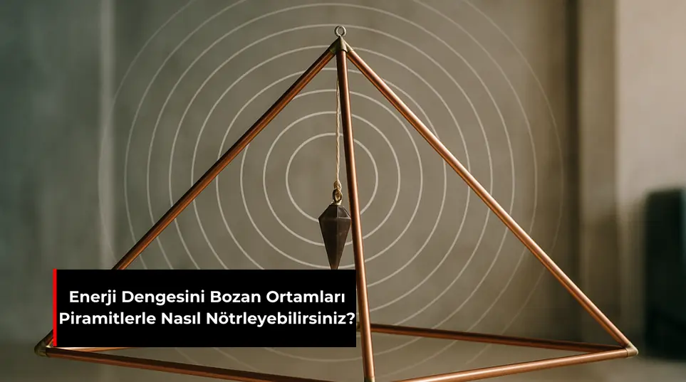 ENERJİ DENGESİNİ BOZAN ORTAMLARI PİRAMİTLERLE NASIL NÖTRLEYEBİLİRSİNİZ?