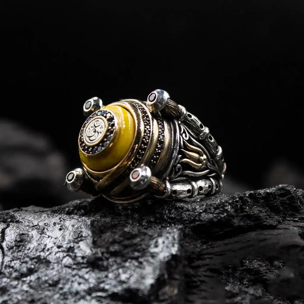 Touch of History Series – Neyzen 925 Sterling Silver Ring