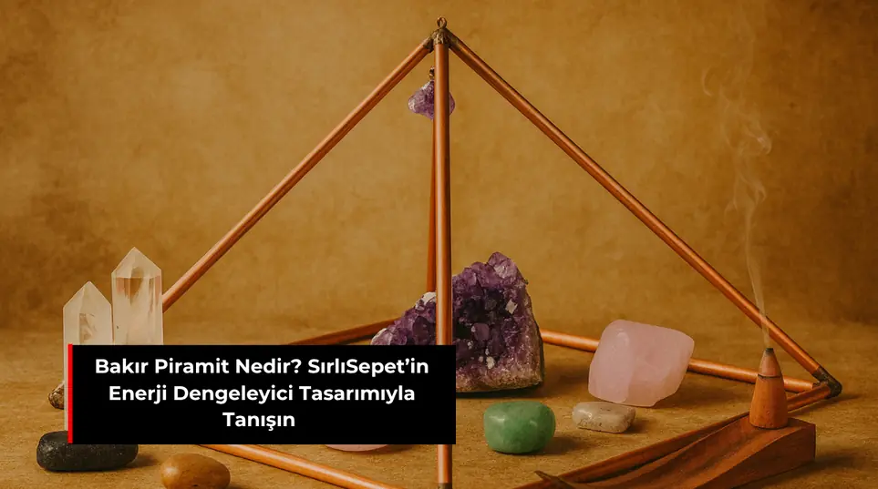 BAKIR PİRAMİT NEDİR? SIRLISEPET’İN ENERJİ DENGELEYİCİ TASARIMIYLA TANIŞIN