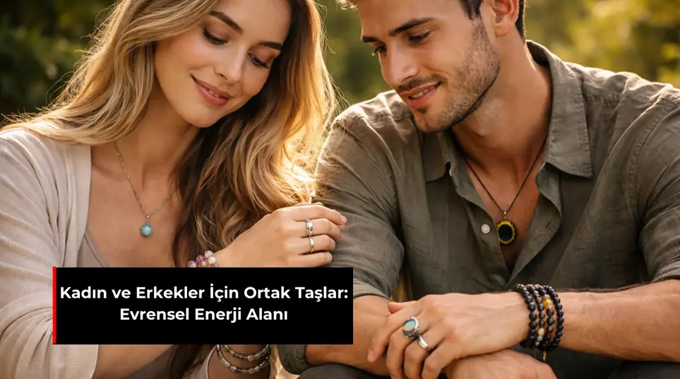 KADIN VE ERKEKLER İÇİN ORTAK TAŞLAR: EVRENSEL ENERJİ ALANI