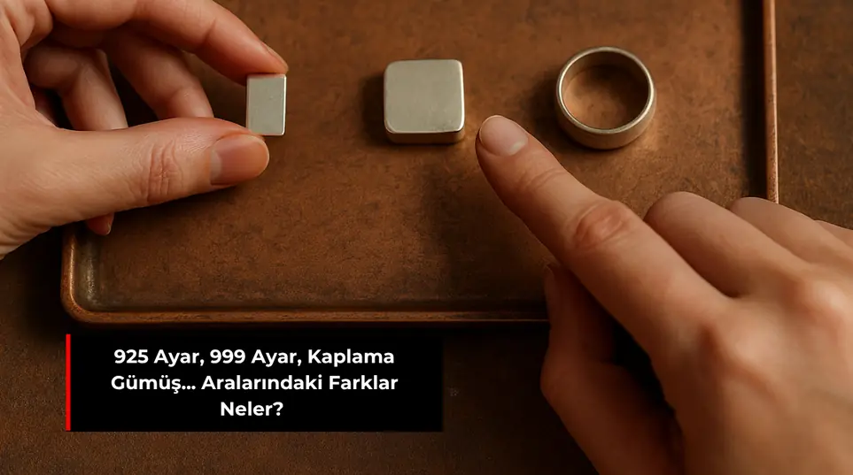 925 AYAR, 999 AYAR, KAPLAMA GÜMÜŞ... ARALARINDAKİ FARKLAR NELER?