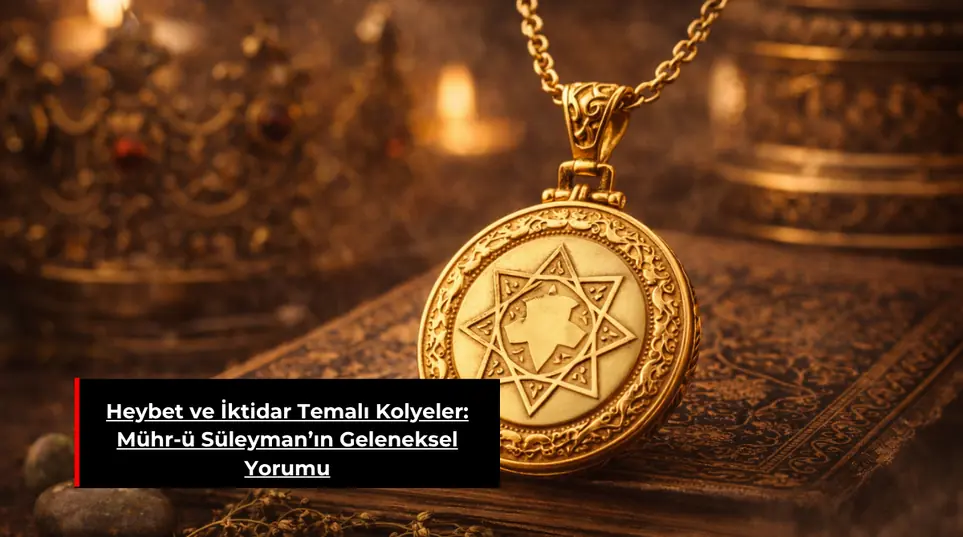 HEYBET VE İKTİDAR TEMALI KOLYELER: MÜHR-Ü SÜLEYMAN’IN GELENEKSEL YORUMU