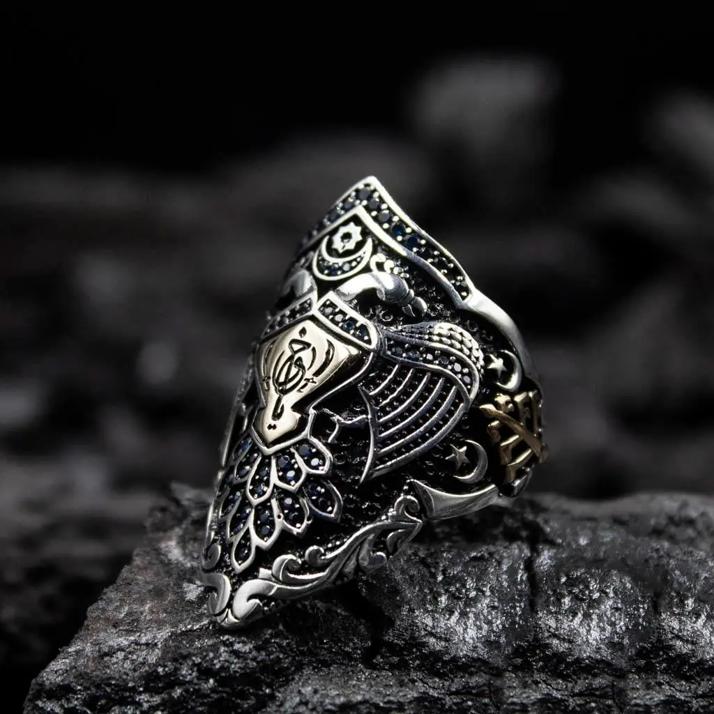 Touching History Series – Kemankeş 925 Sterling Silver Ring