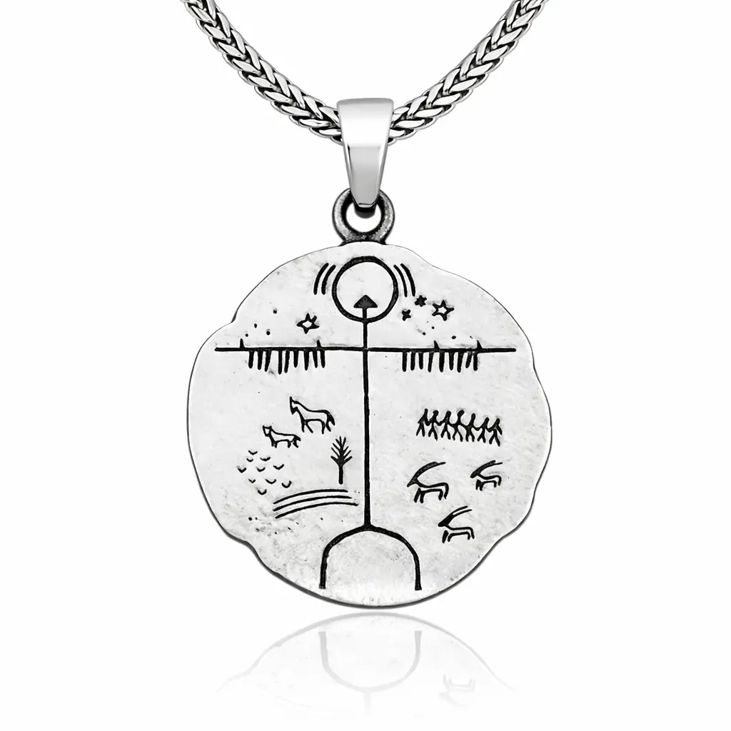 Zircon Stone Rhodium Plated 925 Sterling Silver Mihrimah Sultan Women's Necklace