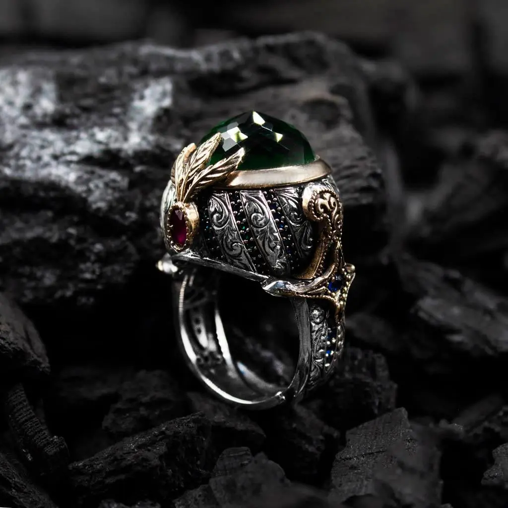 Touch of History Series – Sultanate 925 Sterling Silver Ring